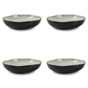 Assiette creuse 22,5xH5cm  - Lot de 4