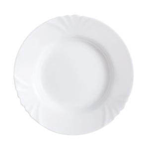 Assiette creuse blanche 22.5 cm