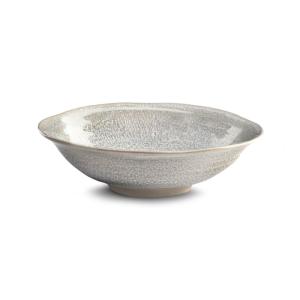 Assiette creuse en Grès Gris