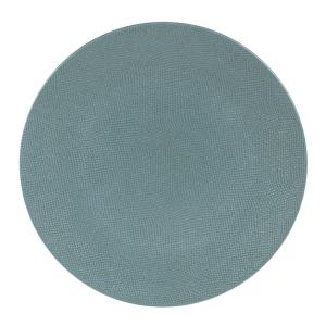 Assiette de présentation  Vésuvio  31 cm bleu en grès