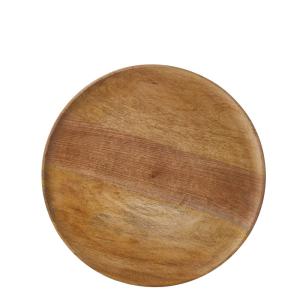 Assiette décorative Brun Bois de manguier H2xl40xL40cm