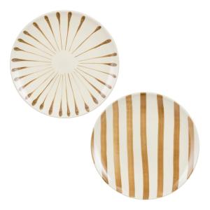 Assiette du dîner Elsie Brun Pierre H2.5xB26xL26cm