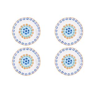 Assiette  Ø27cm - 4 pièces - Agrume