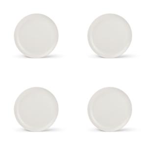 Assiette plate 15,5cm blanc  - Lot de 4