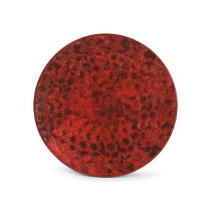 Assiette plate 21cm burgundy  - Lot de 4