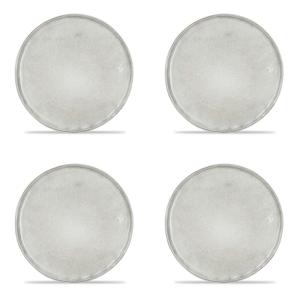 Assiette plate 21cm vert  - Lot de 4