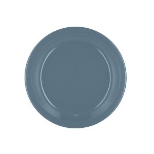 Assiette plate 24,5cm en plastique bleu pastel