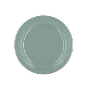 Assiette plate 24,5cm en plastique vert nordique