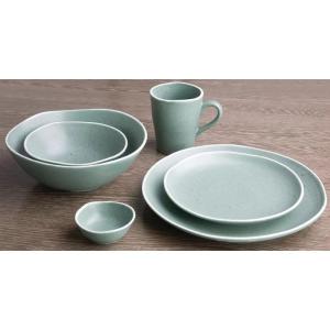 Assiette plate 270 mm chia   3 coloris   boîte de 6