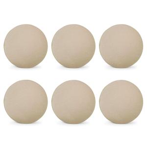 Assiette plate 27cm beige  - Lot de 6