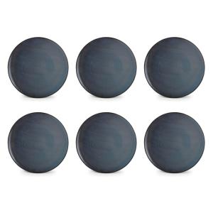 Assiette plate 27cm bleu foncé  - Lot de 6