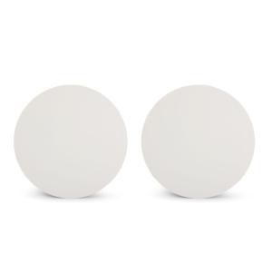 Assiette plate 32cm blanc  - Lot de 2