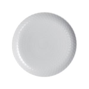 Assiette plate grise 25 cm Pampille - Luminarc