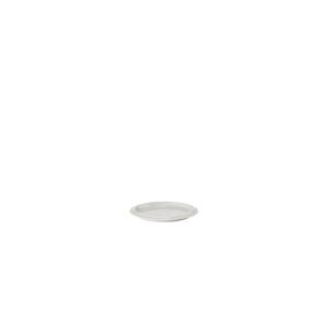 Assiette porcelaine blanc cassé 12 cm