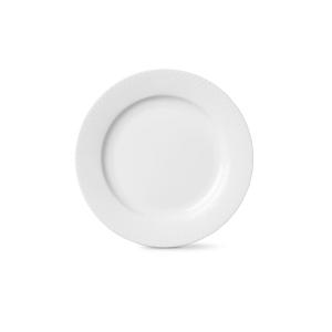 Assiette Rhombe céramique blanc Ø23 cm