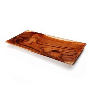 Assiette Sushi Bois de teck Marron 35x18x3cm