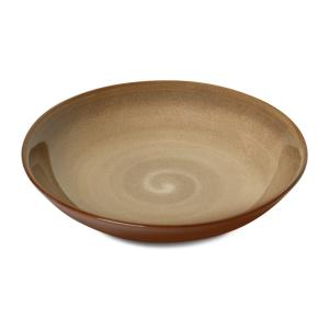 Assiettes creuses en Grès Beige