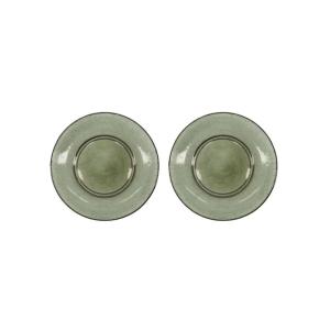 Assiettes  Vert