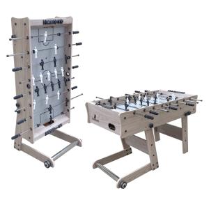 Baby-foot pliable avec 2 balles et compteur de points en ch…