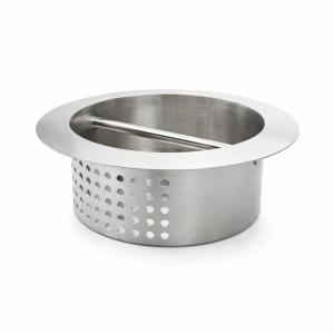 Bac à cendres pour kamado en inox, D16cm