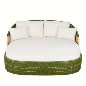 Bain de soleil double professionnel en résine recyclée tres…