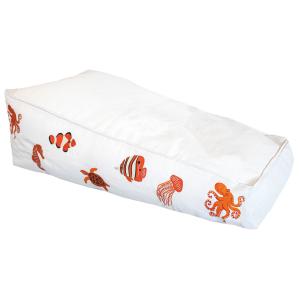 Bain de soleil extérieur flottant déhoussable broderie pois…