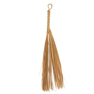 Balai naturel long en paille osier naturel 45 cm