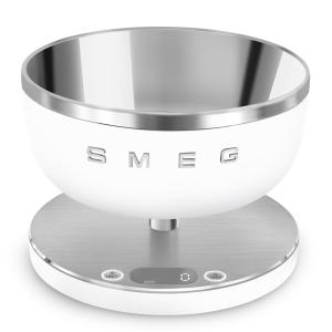 Balance de cuisine numérique blanc mat Smeg