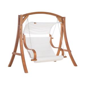 Balancelle de jardin Bois Bois foncé