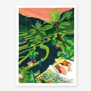 Bali with a view - Poster / Medium - 29,7 x 39,7cm