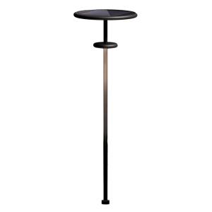 Balise solaire Aluminium Noir H1,6m