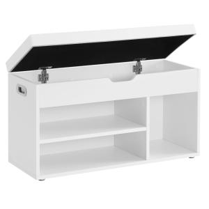Banc à chaussures  capacité de charge 136 kg blanc