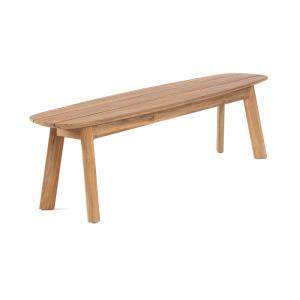 Banc Bois de teck recyclé Marron 160x40x45cm