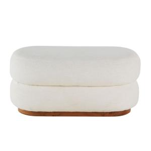 Banc bouclettes beige