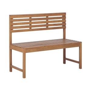 Banc d'extérieur 110 cm bois d'acacia marron