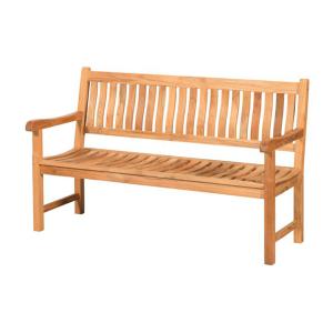 Banc de jardin extérieur 3 places en bois de teck