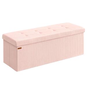 Banc de rangement pliable 38 x 110 x 38 cm charge jusqu'à 3…