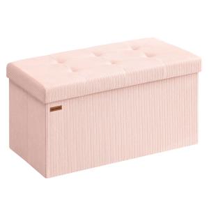 Banc de rangement pliable 38 x 76 x 38 cm charge jusqu'à 30…