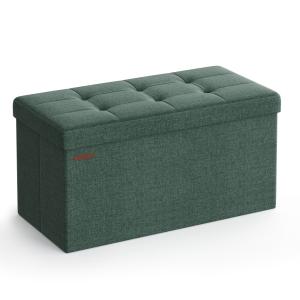 Banc de rangement pliable 38 x 76 x 38 cm charge jusqu'à 30…