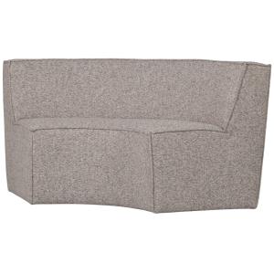 Banc de salle à manger 2 places en tissu sable