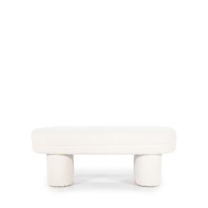 Banc Design en Tissu - Beige