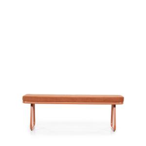 Banc Design en Tissu - Terracotta