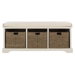 Banc en bois de pin blanc