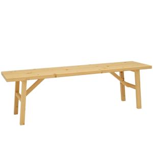 Banc en bois de sapin 150x45cm