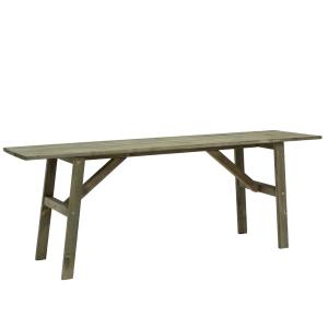 Banc en bois de sapin vert 120x45cm