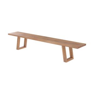 Banc en bois de teck recyclé 240 cm