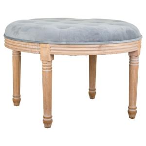 Banc en bois gris d70x47