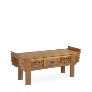 Banc en bois recyclé L 120cm