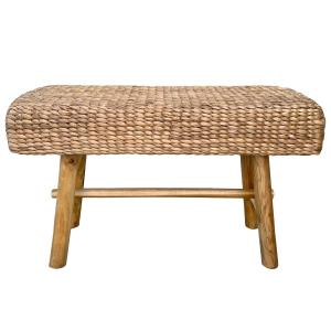 Banc en bois teck et fibres