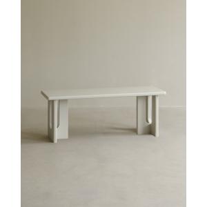 Banc en microciment 120x33cm